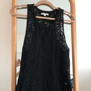 AE Lace + Crochet Racerback Tank